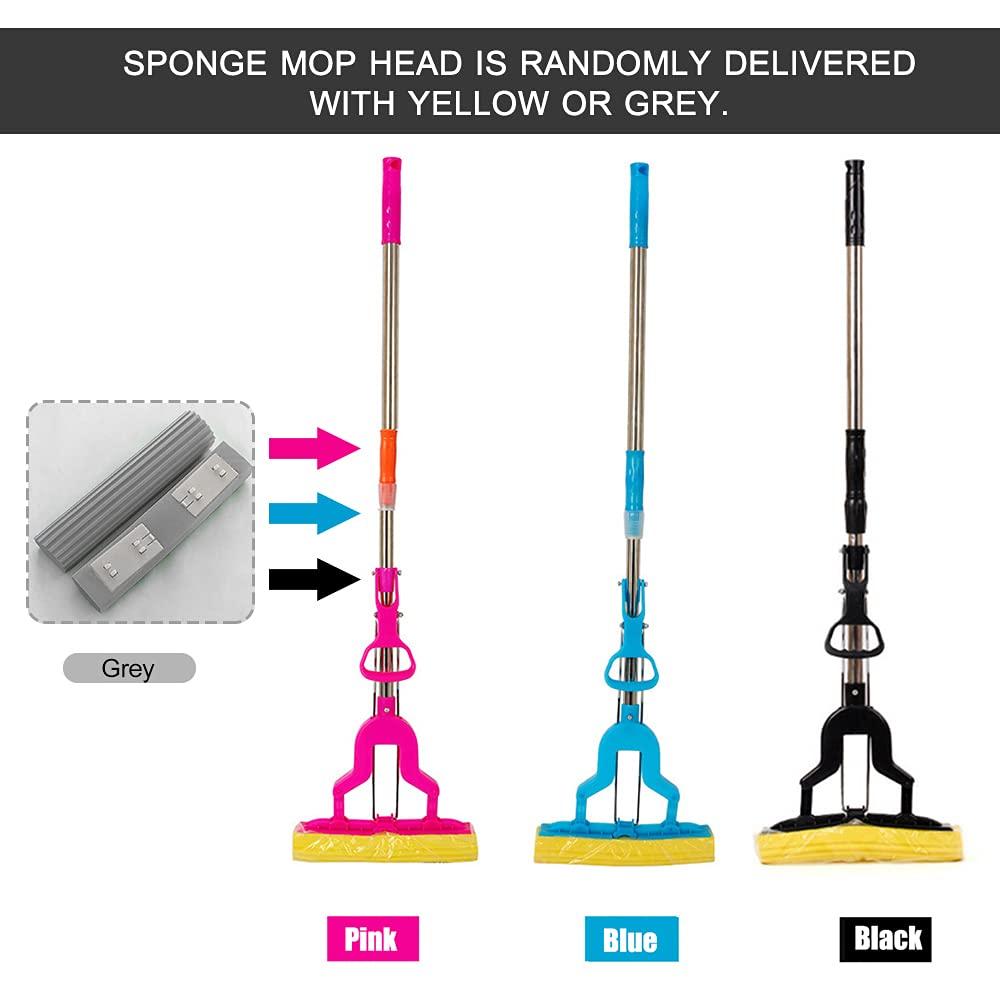 🧼 Magic Squeeze Mop – Folding Absorbing Sponge Floor Cleaner